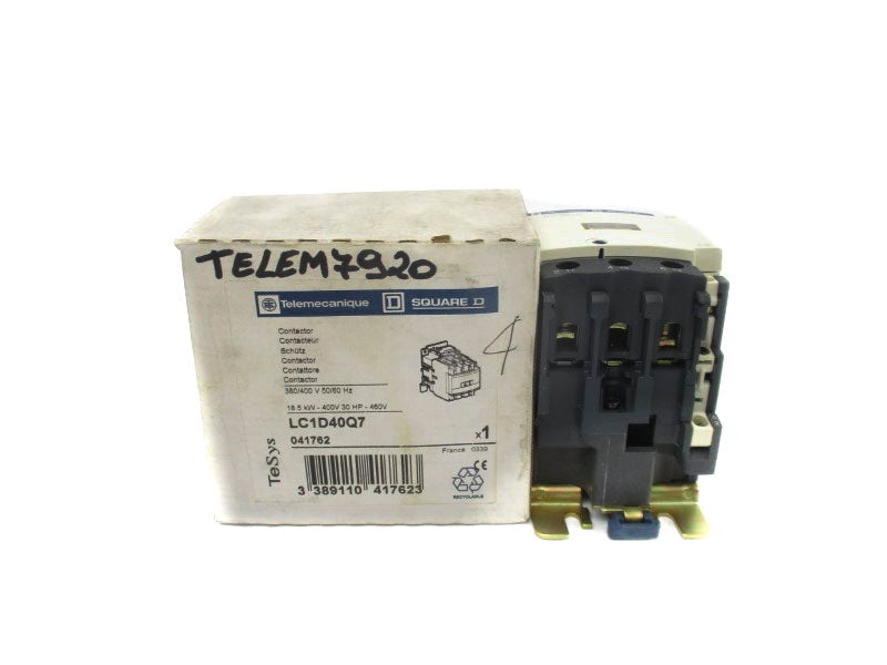 TELEMECANIQUE LC1D40Q7 380/400V 80A NSMP