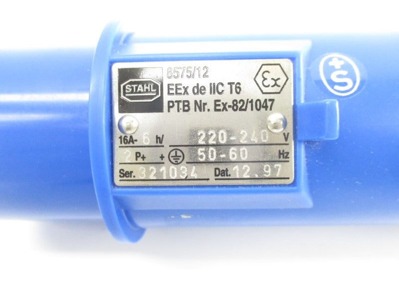 STAHL 8575/12 220-240V 16A NSNP