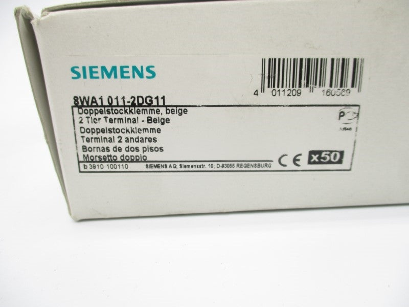 SIEMENS 8WA1011-2DG11 690V (PKG OF 50) NSMP
