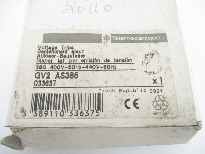 TELEMECANIQUE GV2AS385 690V NSMP
