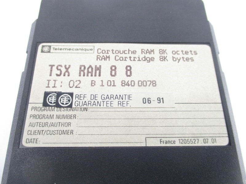 TELEMECANIQUE TSXRAM88 NSNP