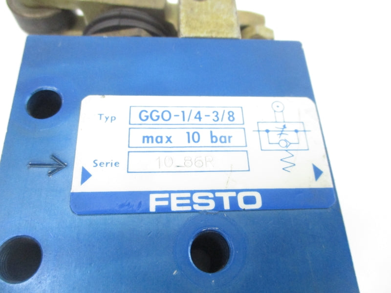 FESTO GGO-1/4-3/8 UNMP