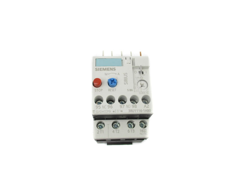 SIEMENS 3RU1116-1AB0 690V 1.1-1.6A UNMP