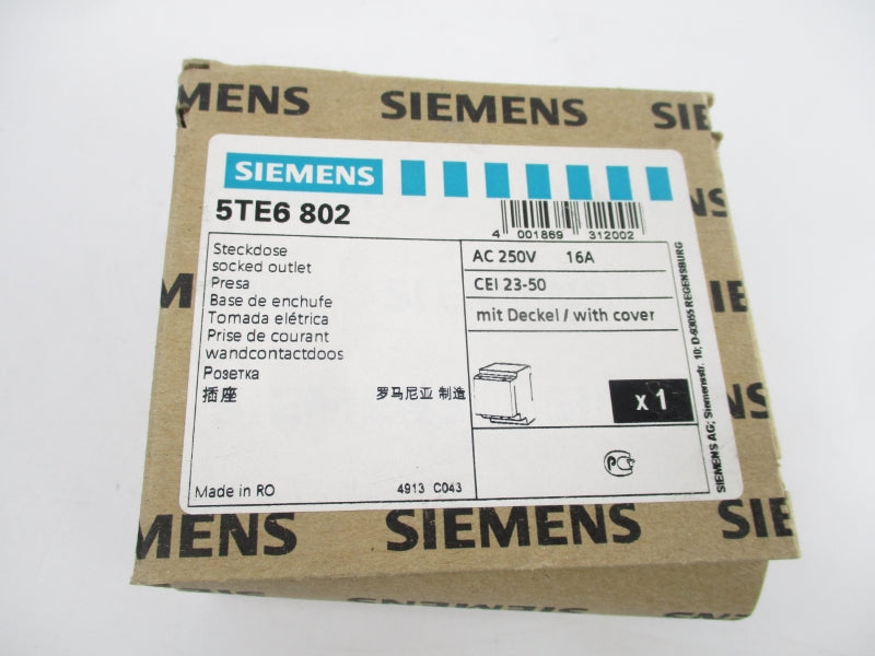 SIEMENS 5TE6802 250VAC 16A NSMP