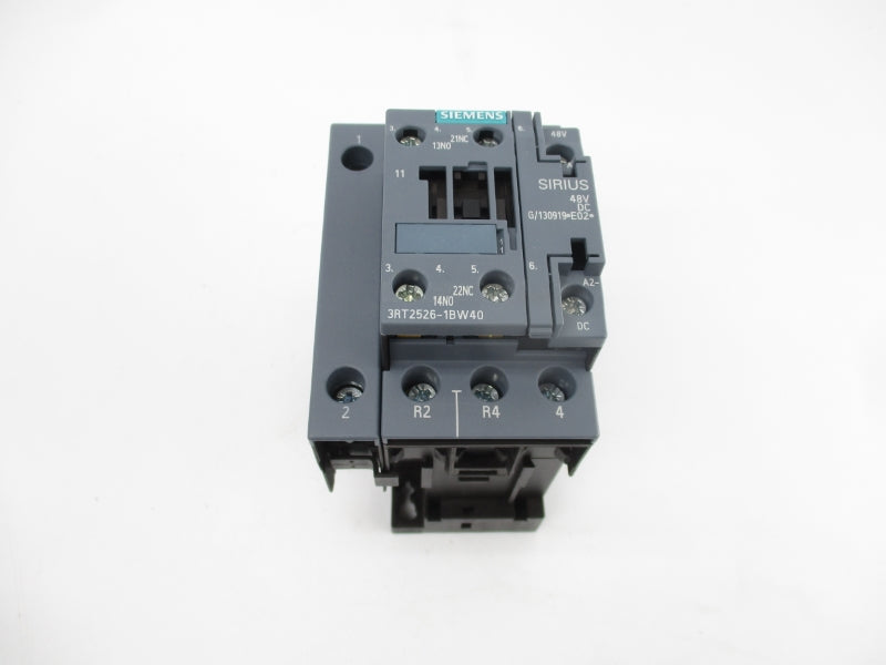 SIEMENS 3RT2526-1BW40 600VAC NSMP
