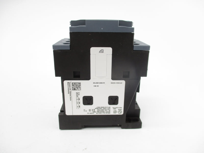 SIEMENS 3RT2526-1BW40 600VAC NSMP