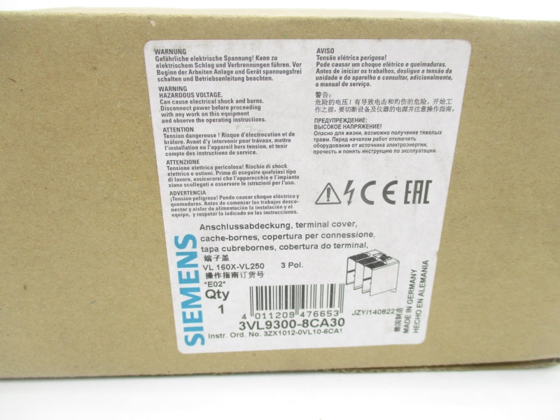 SIEMENS 3VL9300-8CA30 NSMP