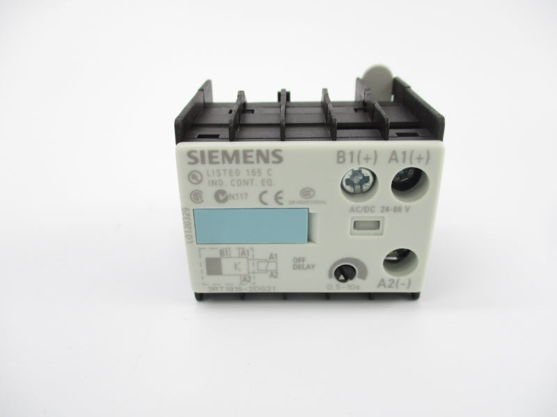 SIEMENS 3RT1916-2DG21 24-66VAC/DC 0.5-10S NSMP