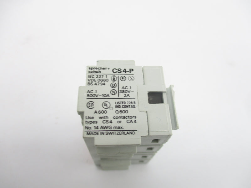 SPRECHER+SCHUH CS4-P-11 500V 10A NSNP