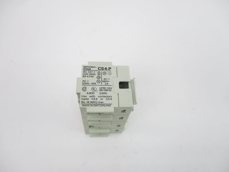 SPRECHER+SCHUH CS4-P-11 500V 10A (PKG OF 10) NSMP