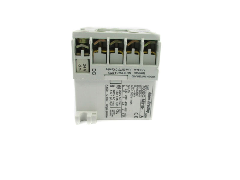 ALLEN BRADLEY 700DC-M310 SER. A 24VDC 16A NSNP