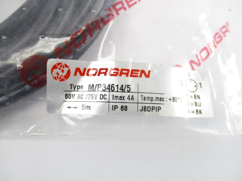 NORGREN M/P34614/5 60VAC/75VDC 4A NSMP