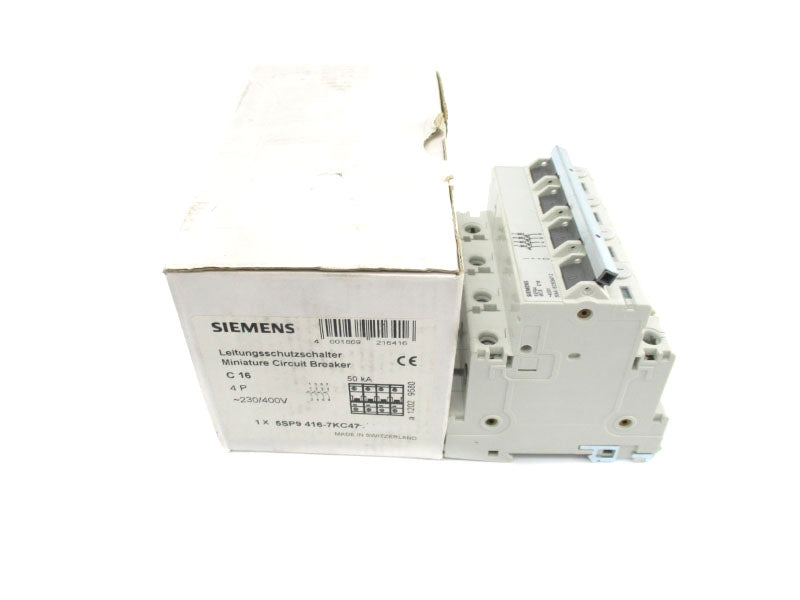 SIEMENS 5SP9416-7KCA47 230/400V 230-400V NSMP