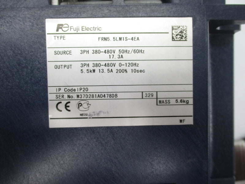 FUJI ELECTRIC FRN5.5LM1S-4EA 380-480V 17.3A NSNP