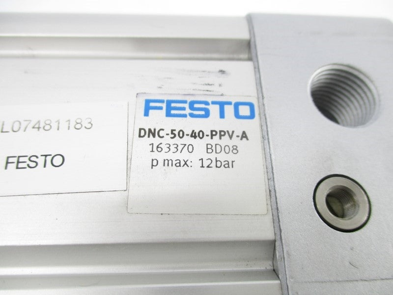 FESTO DNC-50-40-PPV-A 163370 SER. BD08 NSNP