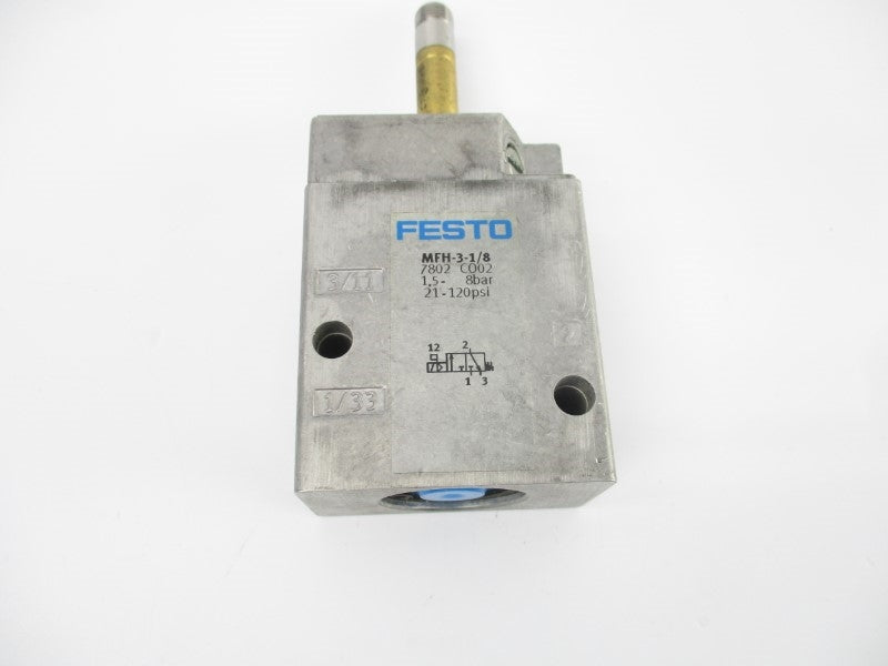 FESTO MFH-3-1/8 7802 SER. CO02 21-120PSI NSMP