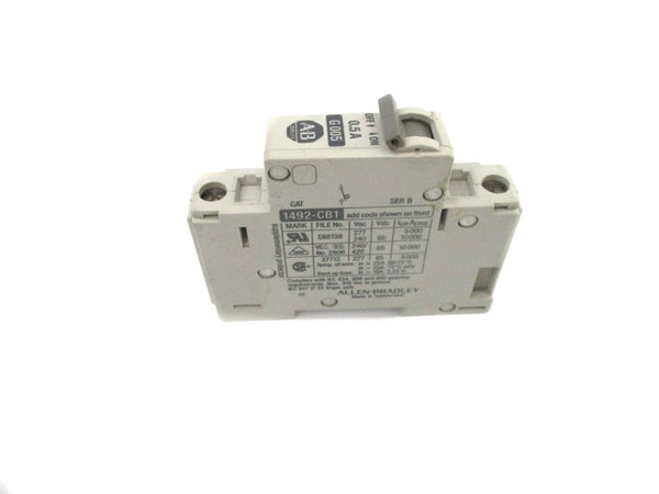 ALLEN BRADLEY 1492-CB1G005 SER. B 277VAC 0.5A NSNP