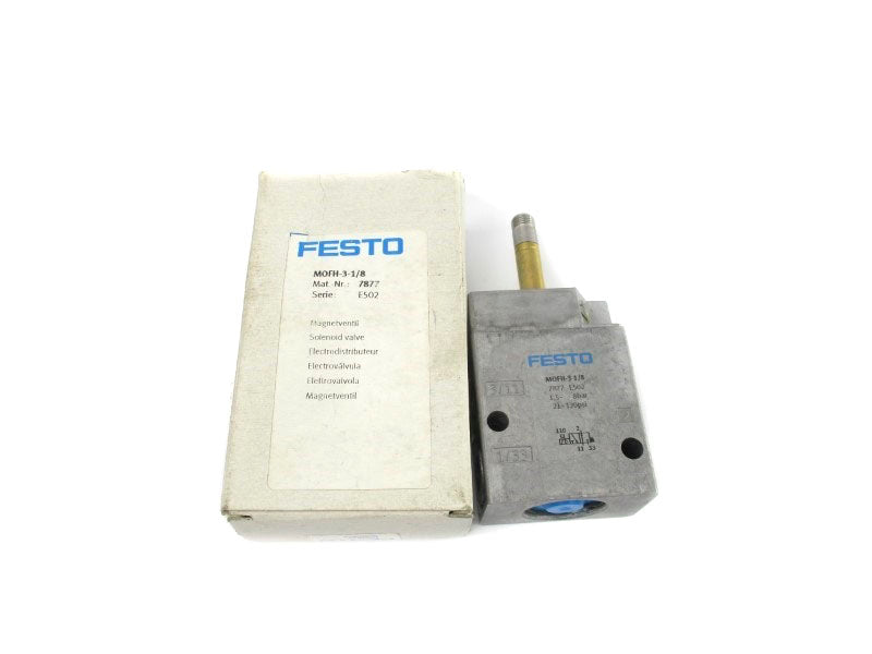 FESTO MOFH-3-1/8 7877 SER. E502 21-120PSI NSMP