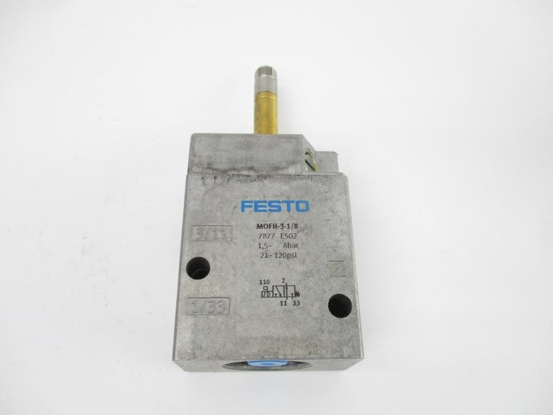FESTO MOFH-3-1/8 7877 SER. E502 21-120PSI NSMP