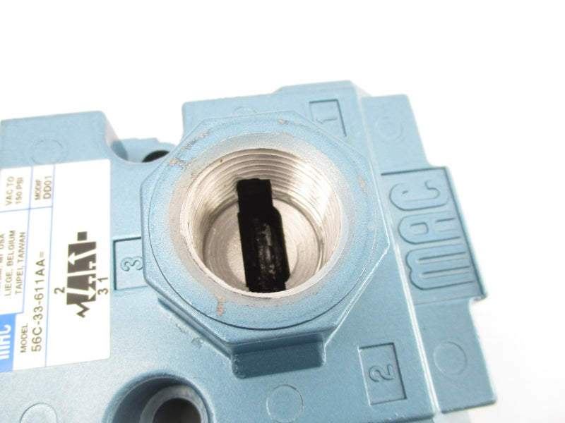 MAC 56C-33-611AA 24VDC 25-150PSI UNMP