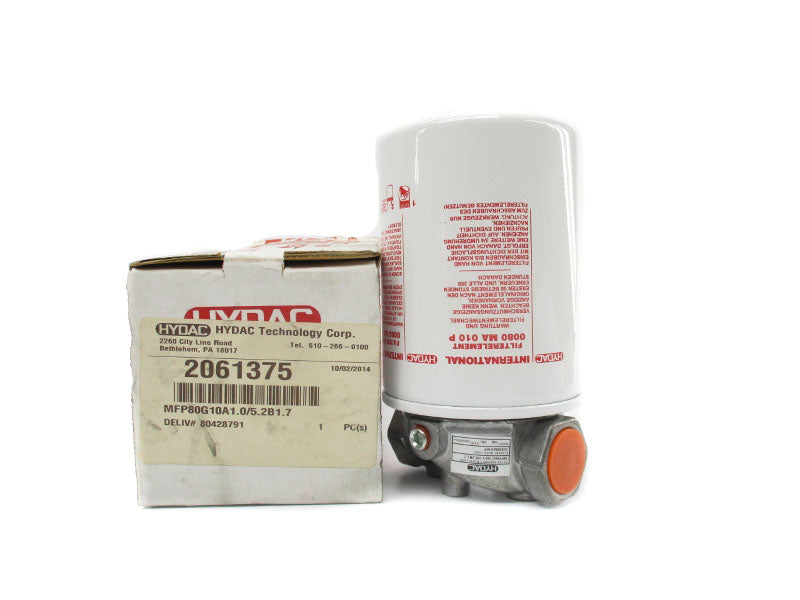 HYDAC MFP80G10A1.0/5.2B1.7 2061375 120PSI NSMP