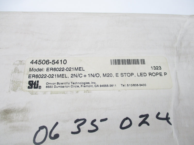 STI ER6022-021MEL 44506-5410 240V 3A NSMP