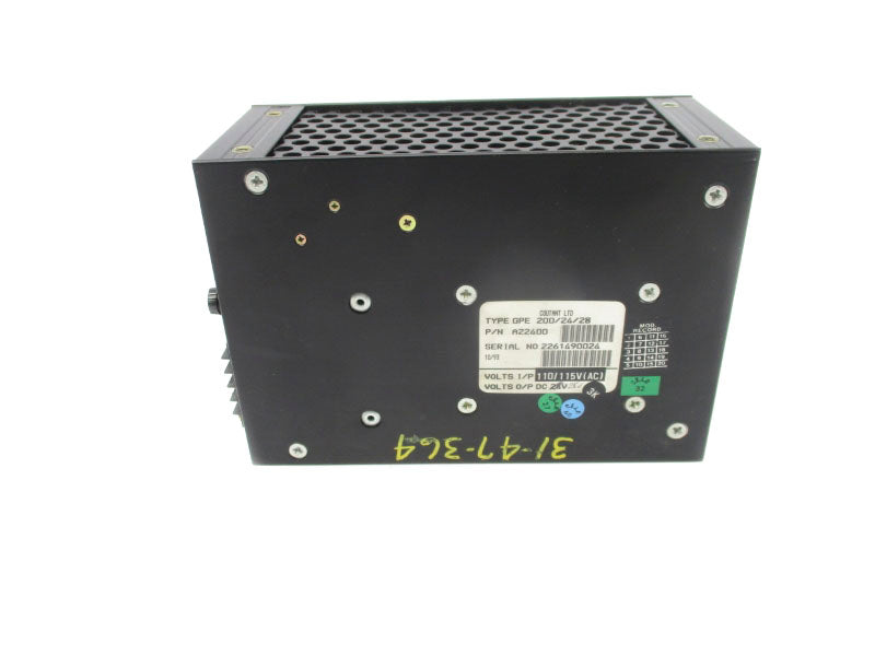 COUTANT GPE200/24/28 A22400 110/115VAC 2A UNMP