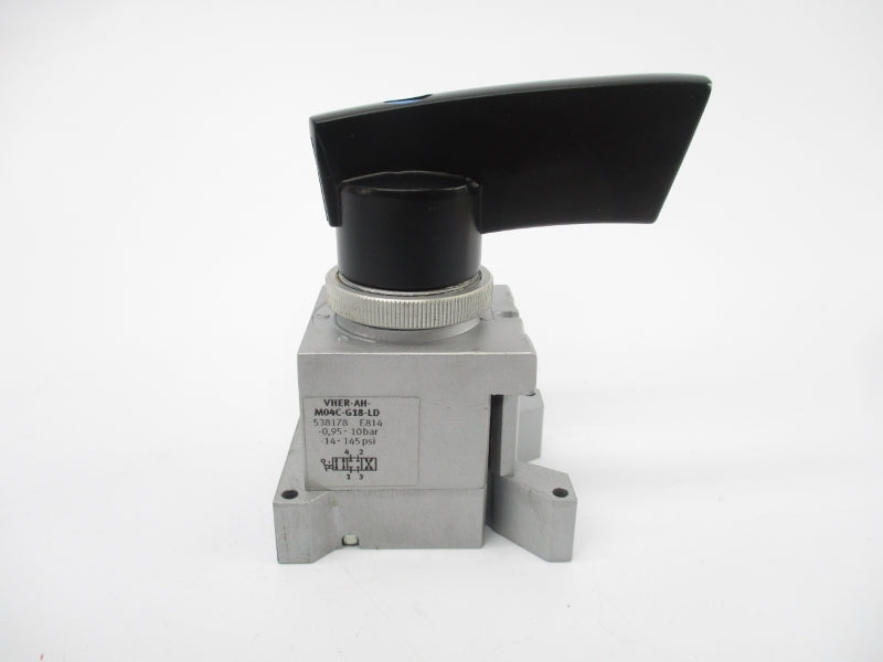 FESTO VHER-AH-M04C-G18-LD 538178 SER. E814 14-145PSI NSMP
