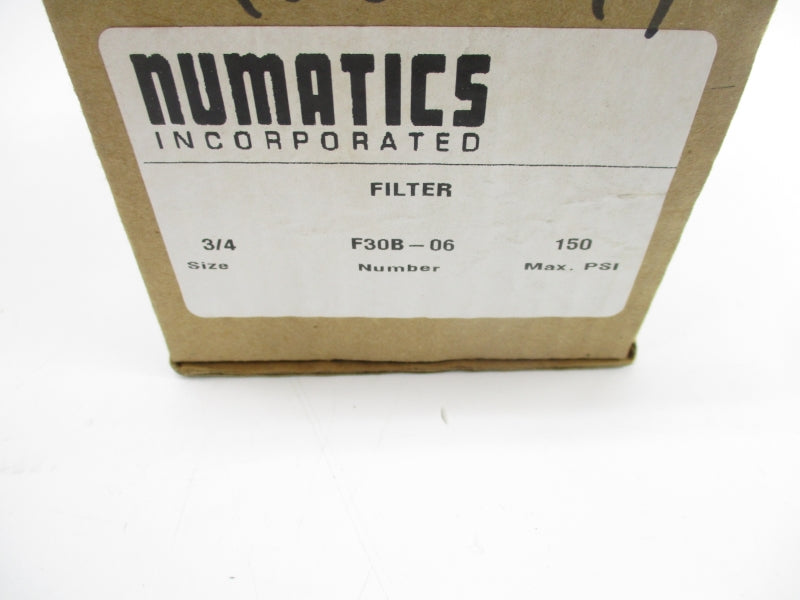 NUMATICS F30B-06 150PSI 3/4" NSMP