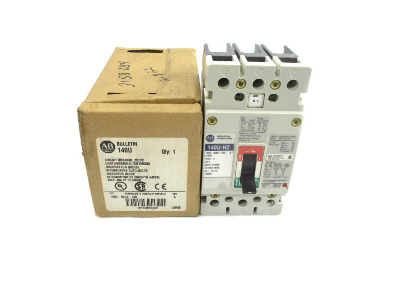 ALLEN BRADLEY 140U-H2C3-C90 SER. A 500V 90A (BR/WH) NSMP