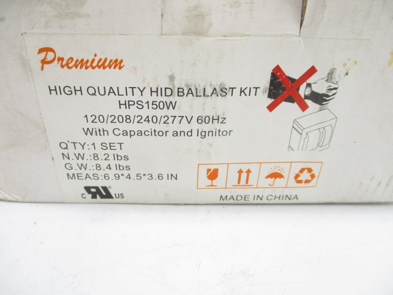 PREMIUM HPS150W 277V 1.70A NSMP