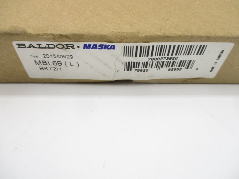 BALDOR MBL69 BK72H NSMP