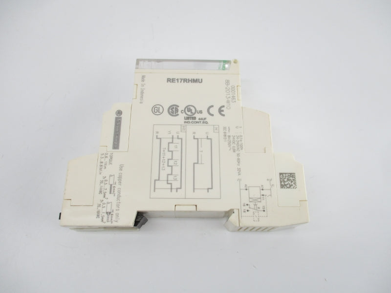 SCHNEIDER ELECTRIC RE17RHMU 24-240VAC 8A 0.1S-100H NSNP