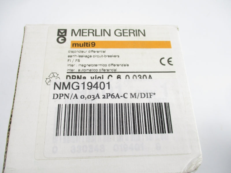 MERLIN GERIN 19401 230V 6A NSMP