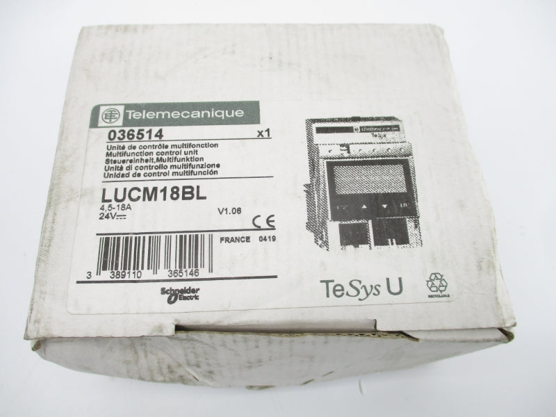 TELEMECANIQUE LUCM18BL 24V 4.5-18A NSMP
