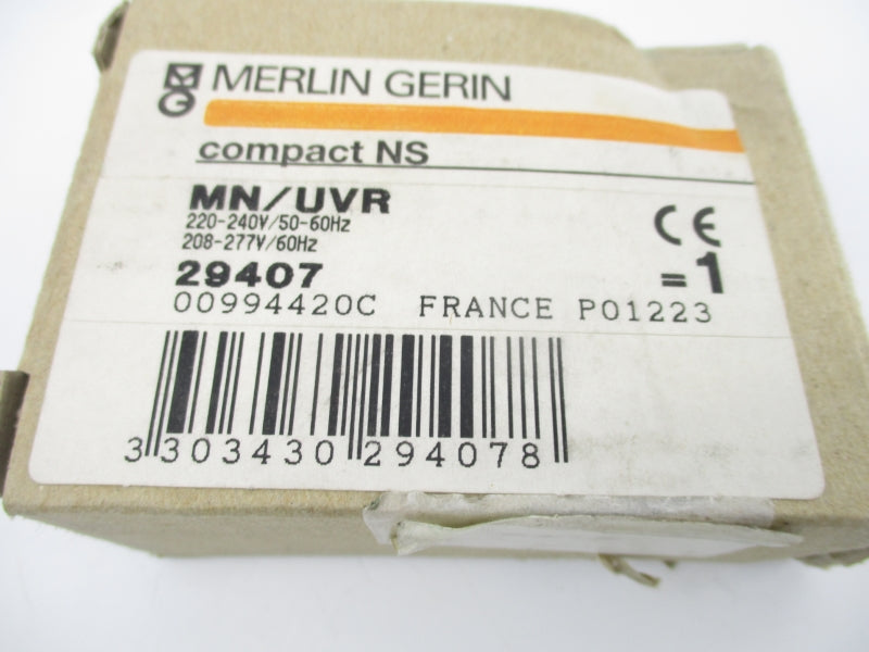 MERLIN GERIN MN/UVR 29407 208-277V NSMP