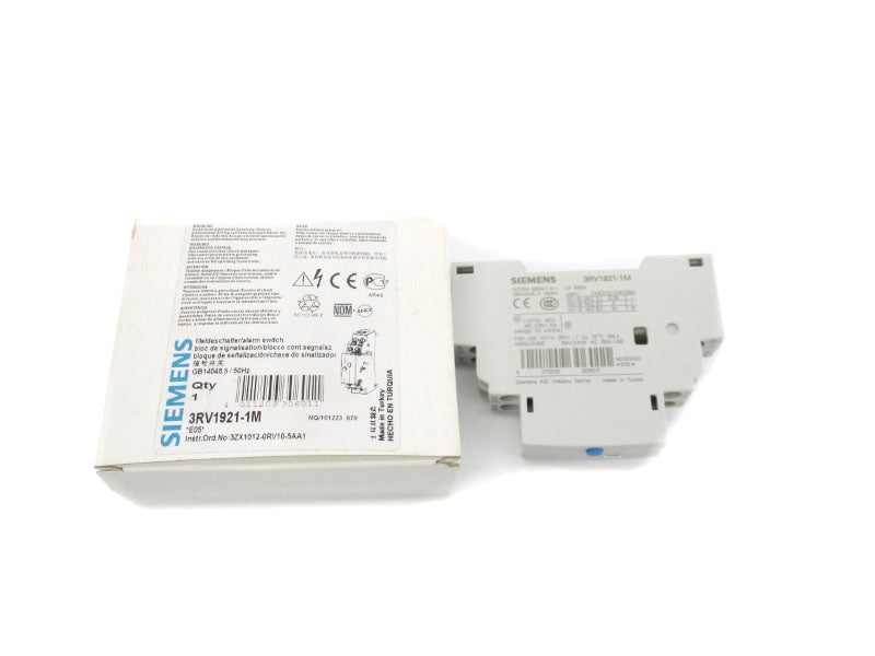 SIEMENS 3RV1921-1M 240VAC 10A NSMP