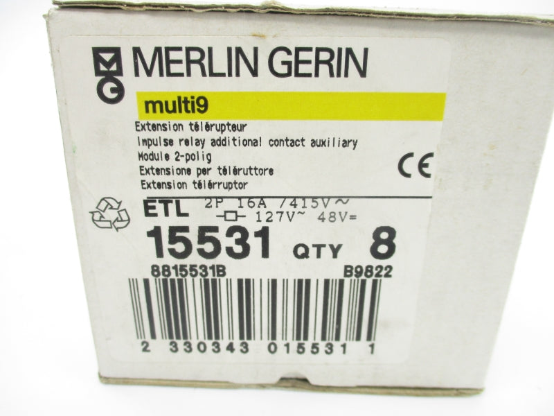 MERLIN GERIN 15531 415V 16A (PKG OF 8) NSMP