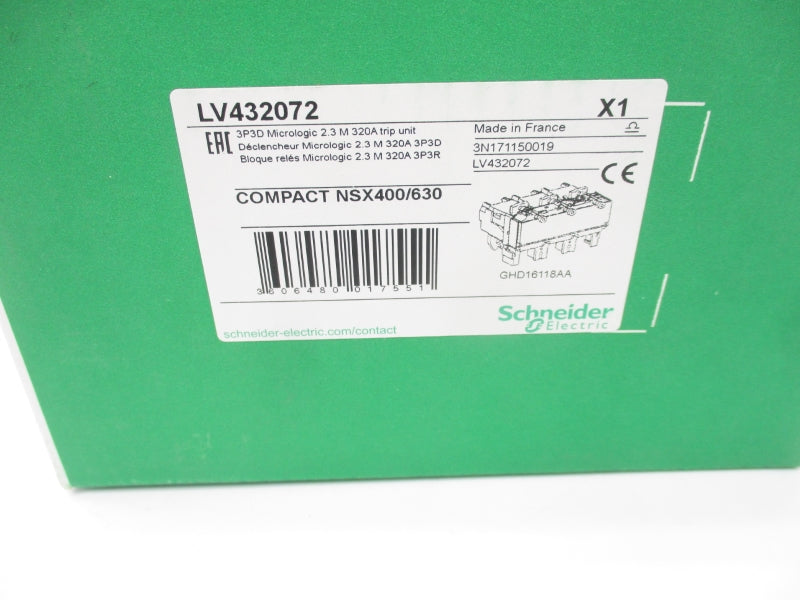 SCHNEIDER ELECTRIC LV432072 575VAC 160-320A NSMP