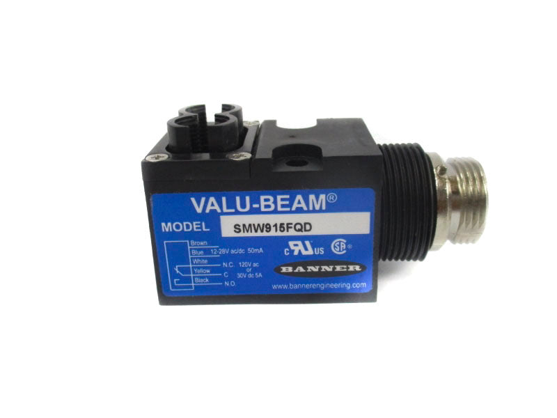 BANNER ENGINEERING SMW915FQD 120VAC/30VDC 5A NSNP