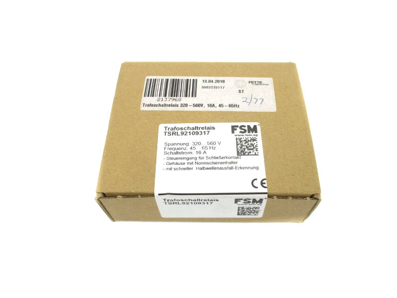 FSM TSRL92109317 320-560V 16A NSFS
