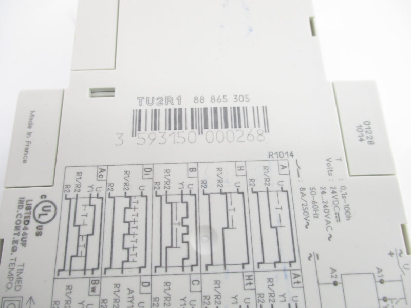 CROUZET TU2R1 250V 8A 0.1S-100H NSNP