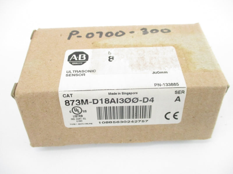 ALLEN BRADLEY 873M-D18AI300-D4 SER. A 10-30VDC NSMP