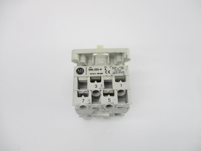 ALLEN BRADLEY 194L-E25-1753 600VAC 25A NSNP