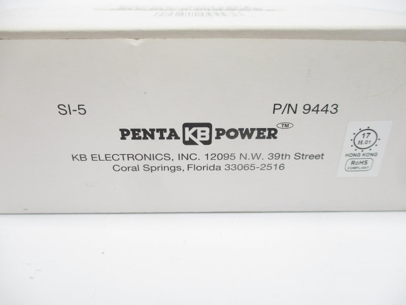 KB ELECTRONICS 9443 SI-5 NSMP