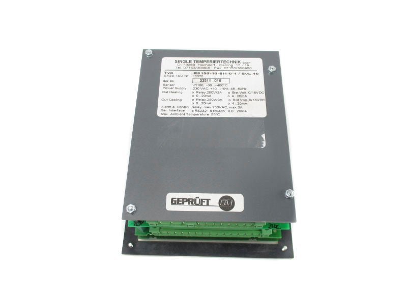 SINGLE TEMPERIERTECHNIK R8150-10-SI1-0-1/SVL10 12570 250VAC 3A NSNP