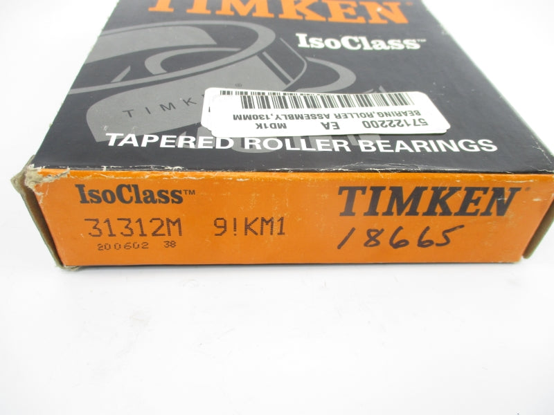 TIMKEN 31312M 9IKM1 NSMP