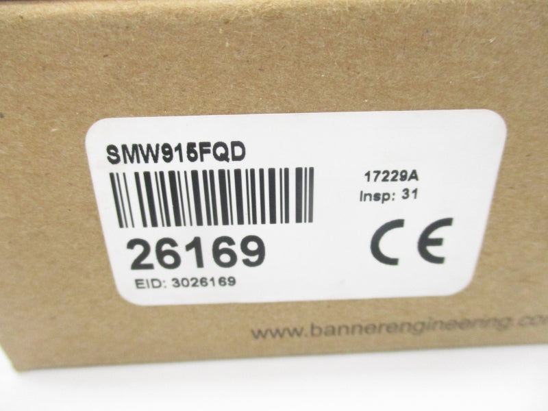 BANNER ENGINEERING SMW915FQD 120VAC 5A NSMP