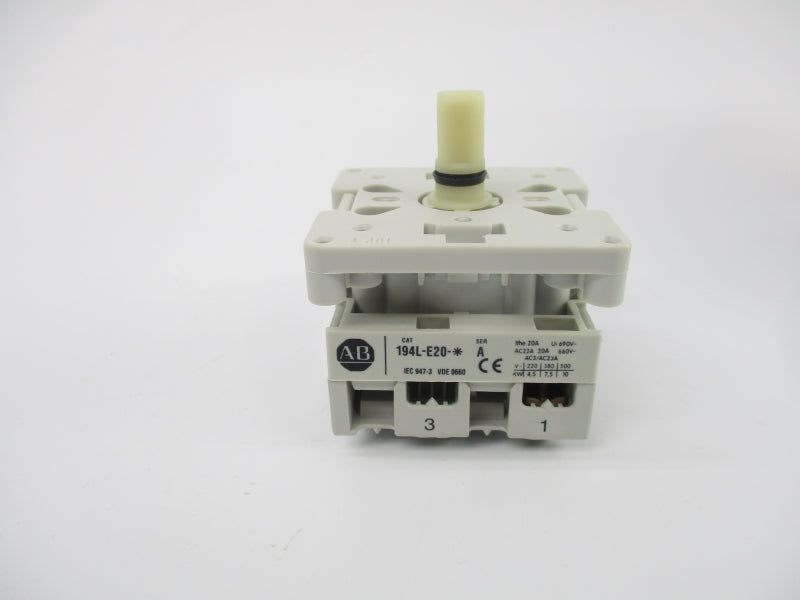 ALLEN BRADLEY 194L-E20-1751 SER. A 690V 20A NSMP