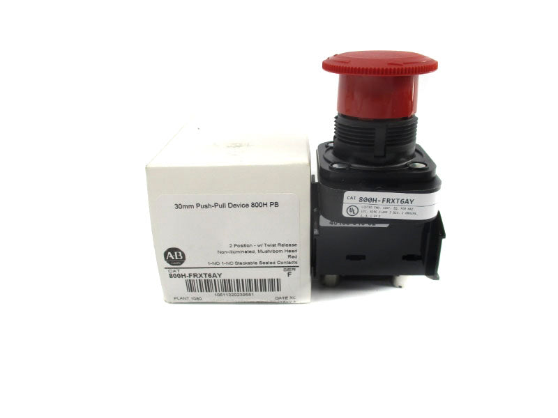ALLEN BRADLEY 800H-FRXT6AY SER. F (WH) NSMP
